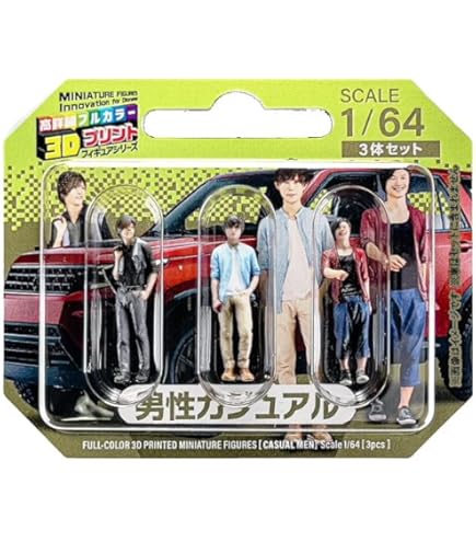 Amazon.co.jp: ミニチュアイメージ 1/64 リアルフィギュア トミカに